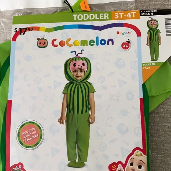 CocoMelon costume Toddler 3T-4T NWT - Picture 2 of 8